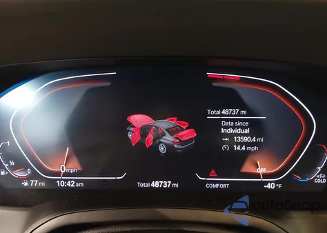 2020 BMW 330I xDrive z USA, uszkodzony, nr VIN 3MW5R7J00L8B18897